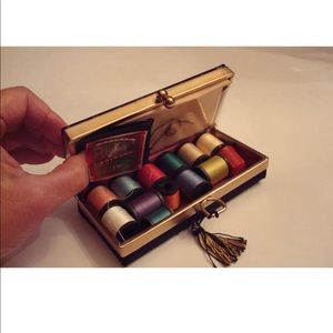 Vintage Sewing Kit Purse